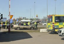 Linköping: Trafikolycka på Tornby