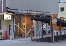 Linköping: Fasad rasade efter smitningsolycka