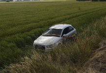 Linköping: Bilist voltade på riksväg 34