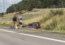 Linköping: Singelolycka på E4
