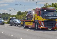Linköping: Trafikolycka på Brokindsleden