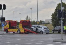 Linköping: Tre bilar i krock på Bergsvägen