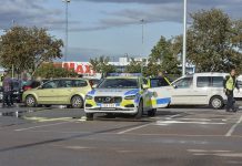 Linköping: Trafikolycka på Ikea-parkeringen
