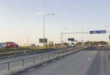 Trafikolycka på Råbergaleden