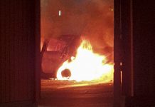 Bilbrand i Vidingsjö