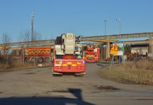 Brand i vägg