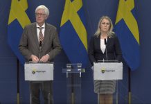 Endast bordsservering tillåts