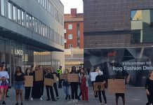 Lugnt när Black Life Matters manifesterade i Linköping