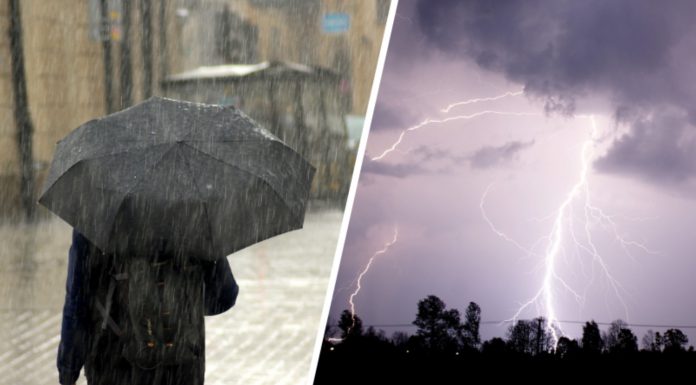 SMHI varnar för stora regnmängder och kraftig åska
