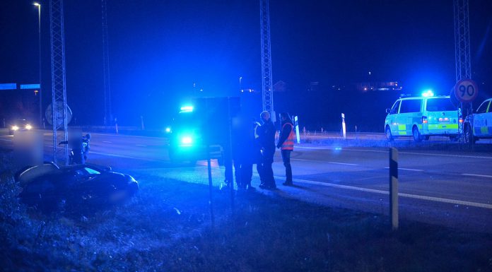 Trafikolycka vid Mörtlösa