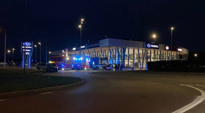 Mopedist i olycka i Mörtlösa