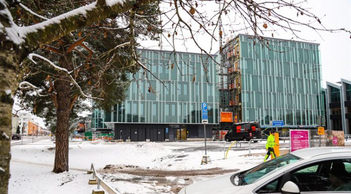 Nytt parkeringshus har öppnat