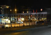 Fönsterkross i Berga centrum