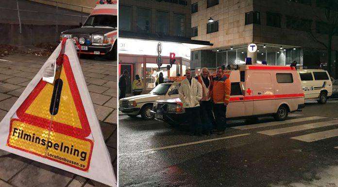 Norrköpingsambulans i Netflixserie om Palmemordet