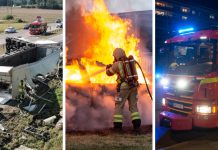 Färre utryckningar för räddningstjänsten förra året