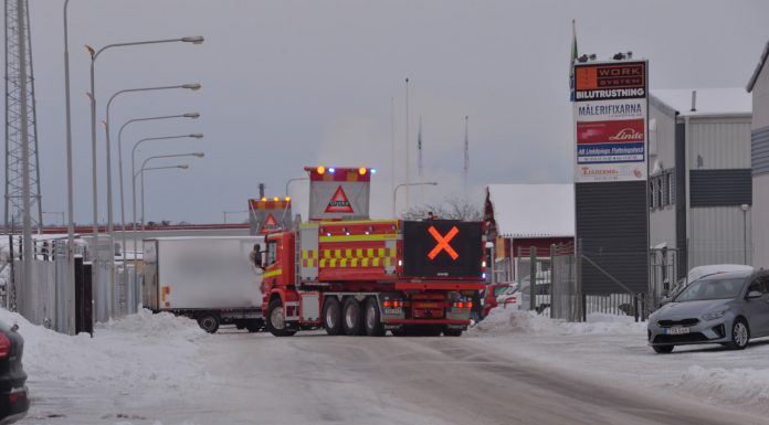 Kollision på Kolfallsgatan under morgonen