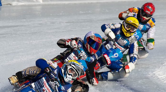 Polisen avbröt motortävling
