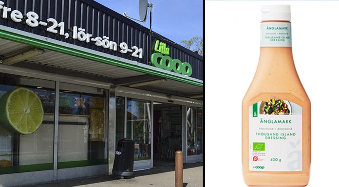 Coop återkallar Änglamarkdressing – innehåller förbjudet bekämpningsmedel