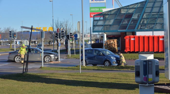 Krock på Tornby
