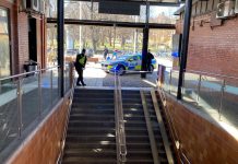 Resecentrum avspärrat efter mord på kvinna
