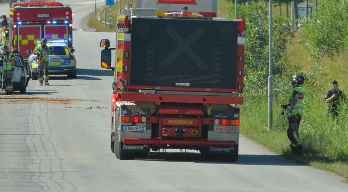 Misstänkt drograttfylla i olycka vid flygplatsen