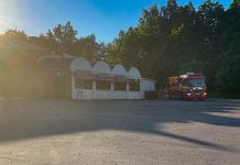Larm om brand i Tallboda