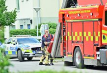 Kvarlämnade kvinnokläder orsakade drunkningslarm