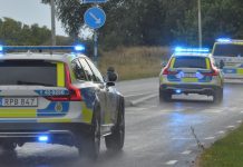 Misstänkt rattfylleri på Lasarettsgatan