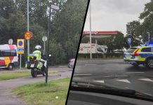 Larm om skottlossning i Skäggetorp