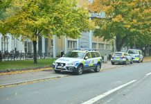 Polisinsats vid Birgittaskolan