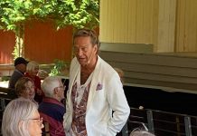 Björn Ranelid talade i Gamla Linköping