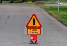 Misstänkt skottlossning var militärövning