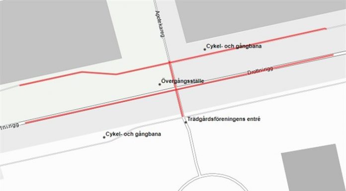 Drottninggatan stängs av på måndag