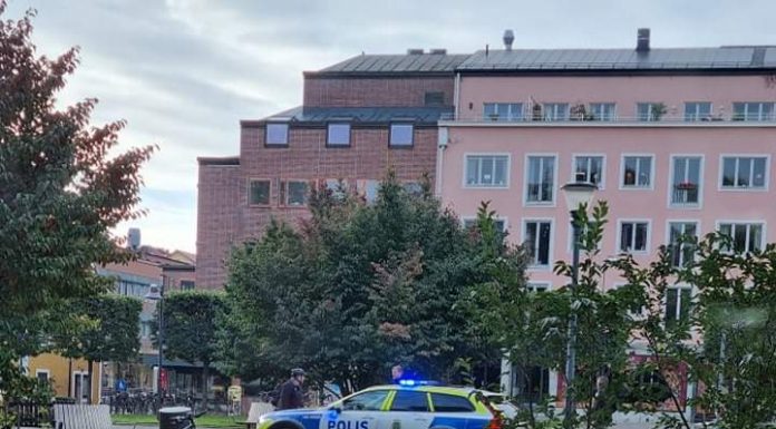 Stök i St Larsparken efter inbrott