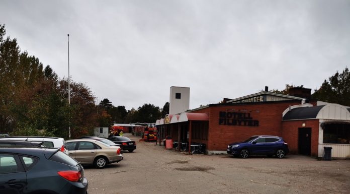 Brand vid Filbyter motell