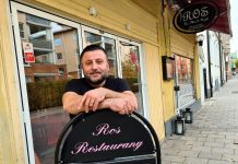 Armenisk vinprovning på restaurang Ros