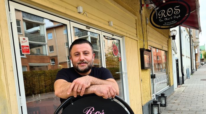Armenisk vinprovning på restaurang Ros