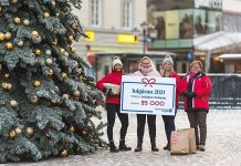Julhjälpen i Linköping fick Länsförsäkringar Östgötas Julgåva 2021