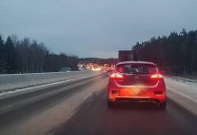 Långa köer efter olycka vid Norsholmsbron