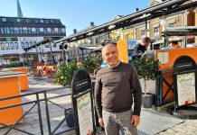 Nu öppnar uteserveringarna på Stora torget igen