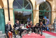 Silvertail spelade på galleri Thalbergs ”Tre Konstnärer
