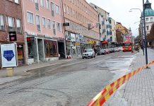 Vattenläckan på Storgatan åtgärdad