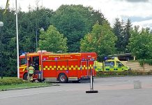 Blåljus: Fordonsbränder och trafikolyckor
