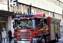 BLÅLJUS: Inbrott i Berga slott, misshandel och brand i husvagn
