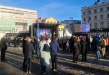 Kylslagen ”Mellofest” i city