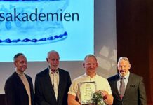 Årets Hagdahlskock 2026 delades ut vid högtidlig ceremoni i Linköping