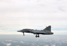 Gripen F har genomfört sin första flygning
