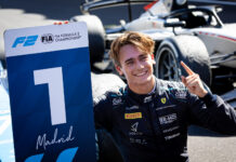 Dino Beganovic vann feature-racet i Marid