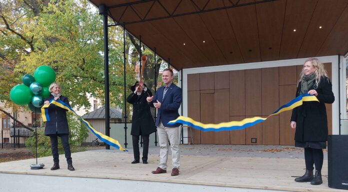 Nu har Scenen i Trädgårdsföreningen renoverats